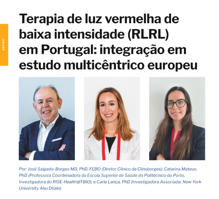 葡萄牙正式启动重复低强度红光相关研究！